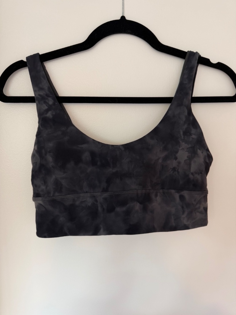 Lululemon Align Bra Light Support (Diamond Dye Pitch Grey/Graphite Grey, Size 6)